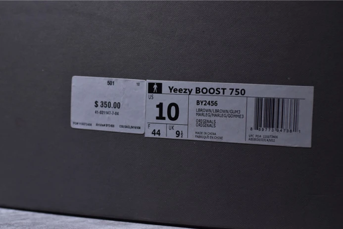 Popular ad*s yeezy 750 boost light brown by 153