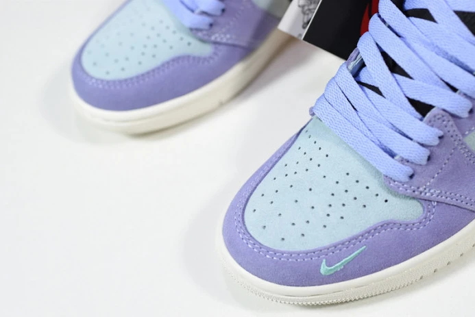 Popular air jordan 1 high switch purple pulse cw6576- 1684