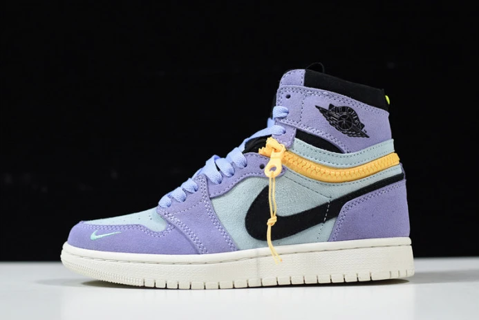 Popular air jordan 1 high switch purple pulse cw6576- 1684
