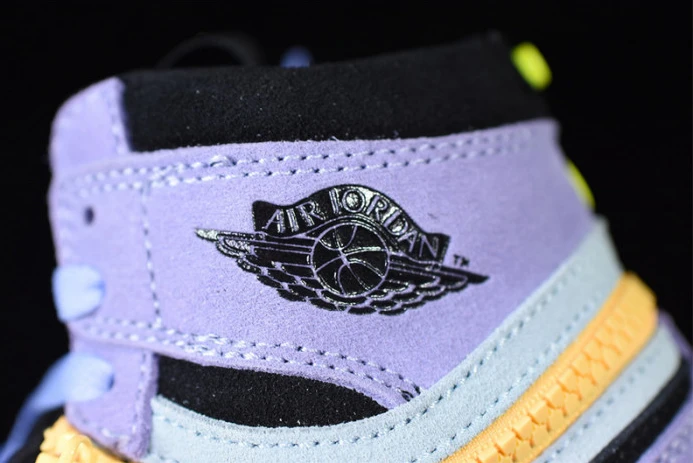 Popular air jordan 1 high switch purple pulse cw6576- 1684