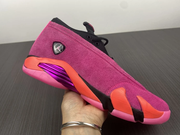Popular air jordan 14 low shocking pink blast dh4121- 1457