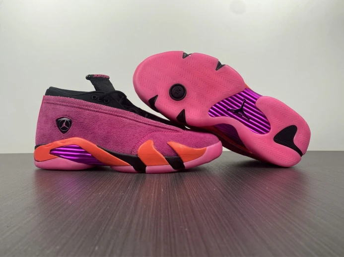 Popular air jordan 14 low shocking pink blast dh4121- 1457
