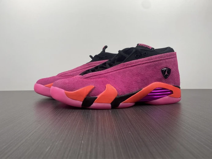 Popular air jordan 14 low shocking pink blast dh4121- 1457