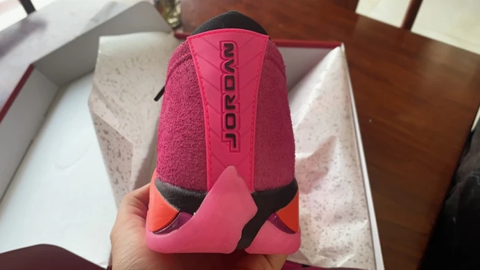 Popular air jordan 14 low shocking pink blast dh4121- 1457