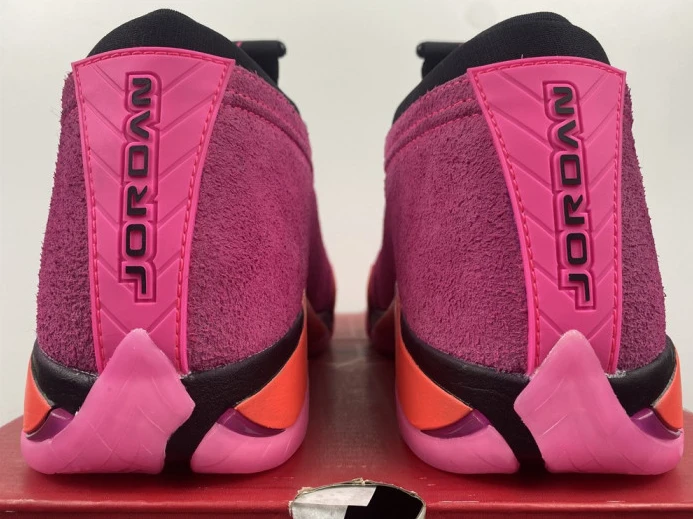 Popular air jordan 14 low shocking pink blast dh4121- 1457