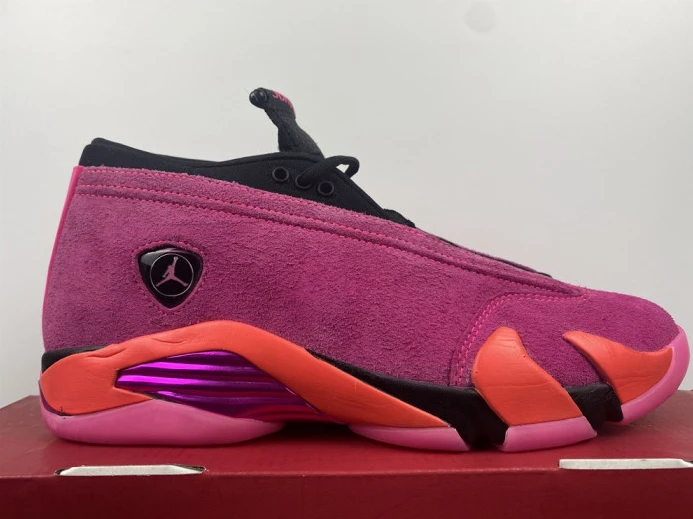Popular air jordan 14 low shocking pink blast dh4121- 1457