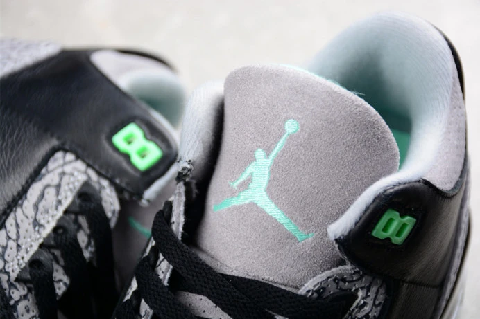 Popular air jordan 3 “green glow” ct8532- 1517