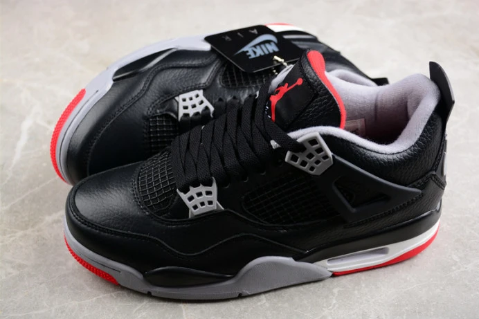 Popular air jordan 4 retro "bred reimagined" fv5029- 1487
