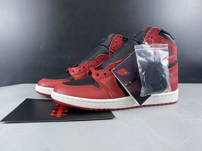 Popular air jordan1 aj1 high 85 varsity red bq4422- 1245