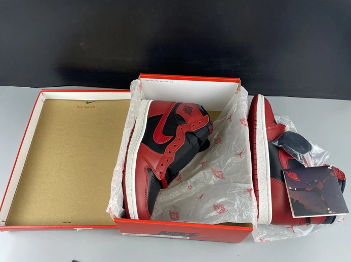 Popular air jordan1 aj1 high 85 varsity red bq4422- 1245