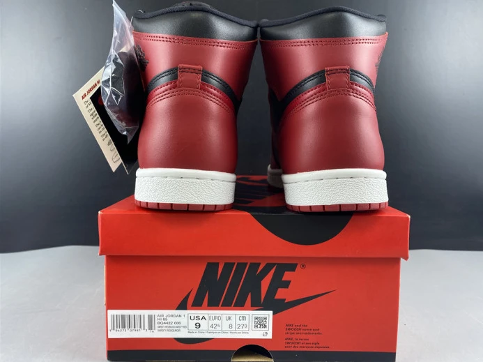 Popular air jordan1 aj1 high 85 varsity red bq4422- 1245