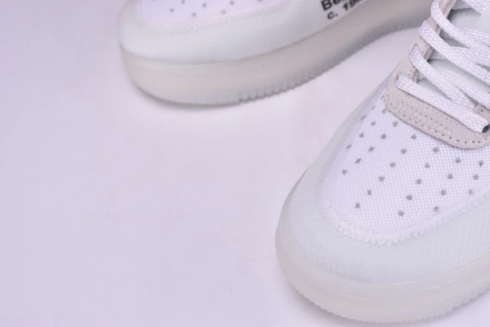 Popular nike air force 1 low ofw all white ao4606- 3052