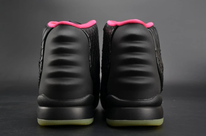 Popular nike air yeezy 2 “solar red” black mens 508214- 3368
