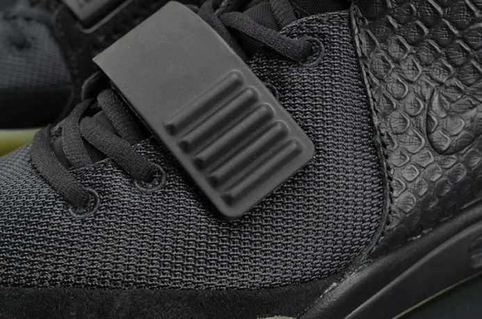 Popular nike air yeezy 2 “solar red” black mens 508214- 3368
