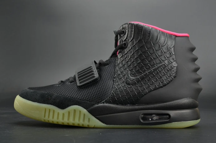 Popular nike air yeezy 2 “solar red” black mens 508214- 3368
