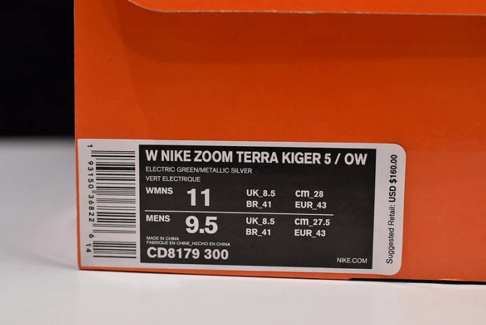 Popular ofw nike terra kiger 5 green cd8179- 3135