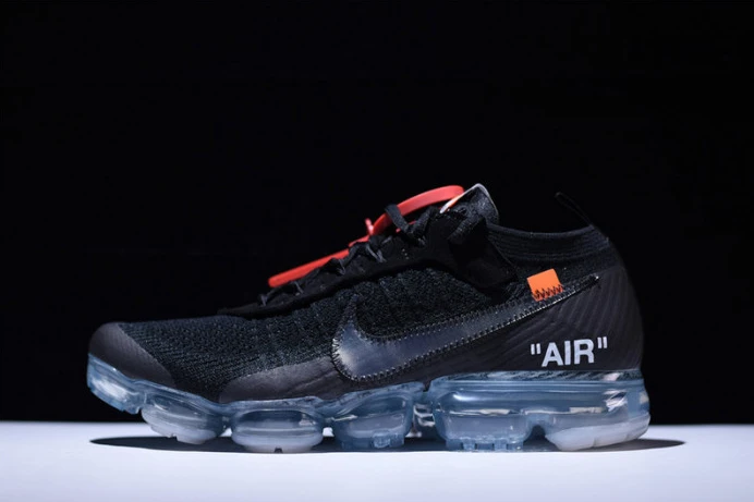 Popular ofw x nike air vapormax fk black aa3831- 3325