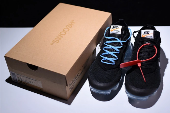 Popular ofw x nike air vapormax fk black aa3831- 3325