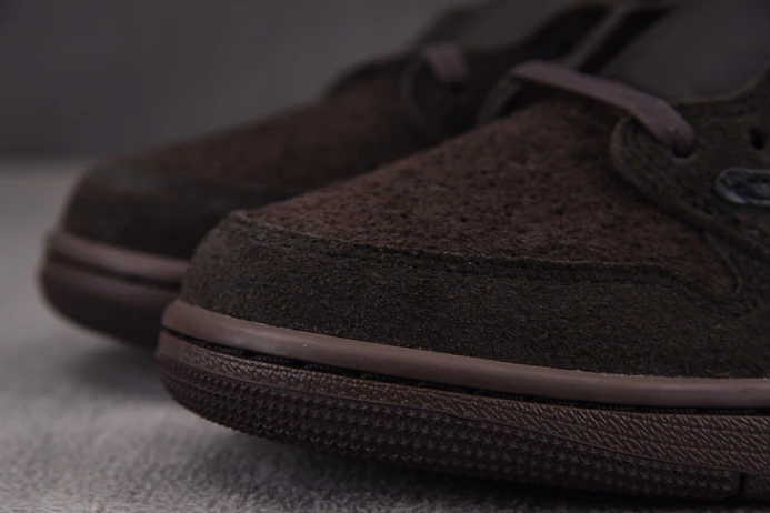 Popular travis scott x air jordan 1 low og “velvet brown” dm7866- 1351