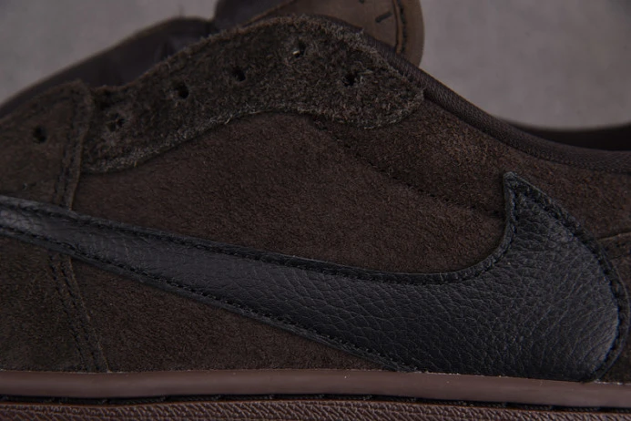 Popular travis scott x air jordan 1 low og “velvet brown” dm7866- 1351