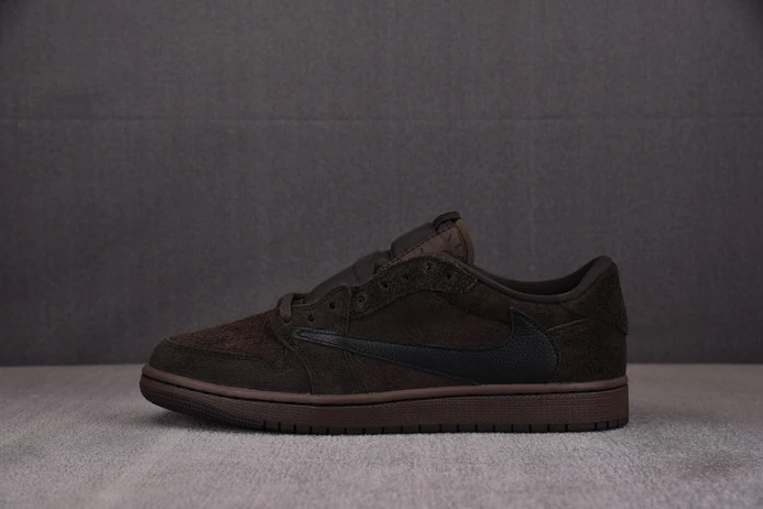 Popular travis scott x air jordan 1 low og “velvet brown” dm7866- 1351