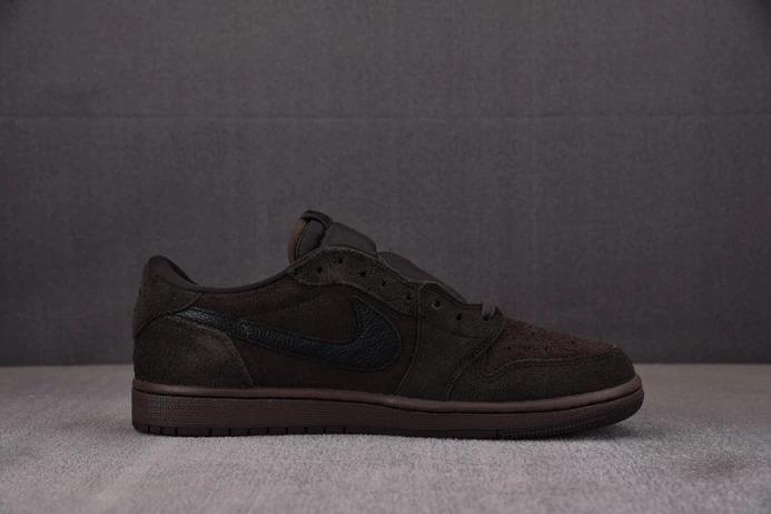 Popular travis scott x air jordan 1 low og “velvet brown” dm7866- 1351