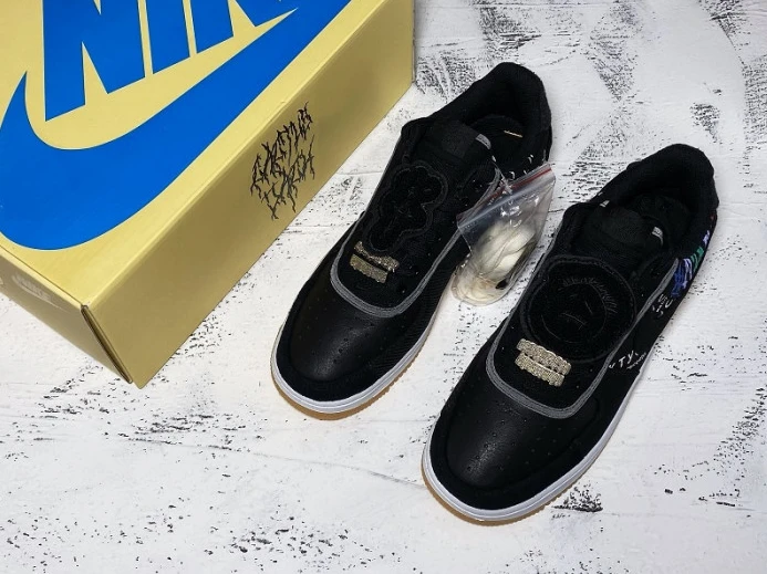 Popular travis scott x nike air force 1 astroworld black cn2405 3041