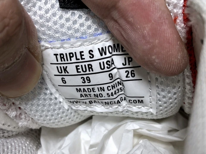 Popular triples trainer clear sole sneakers 2148