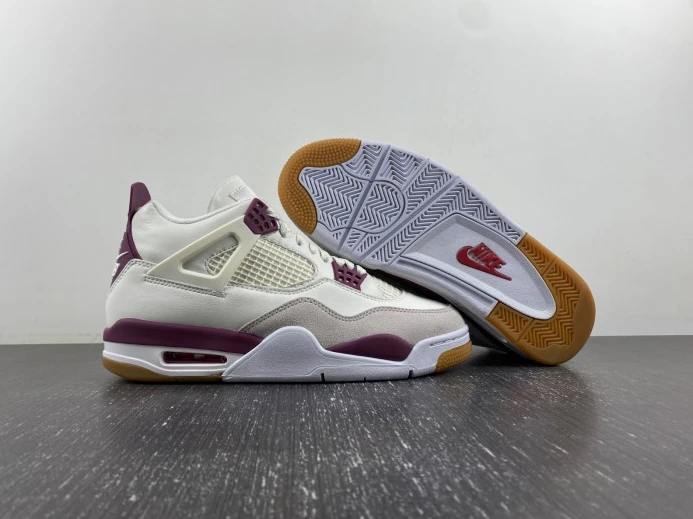 SB x Jordan 4 Sapphire Red DR5415- SmartChoice 555