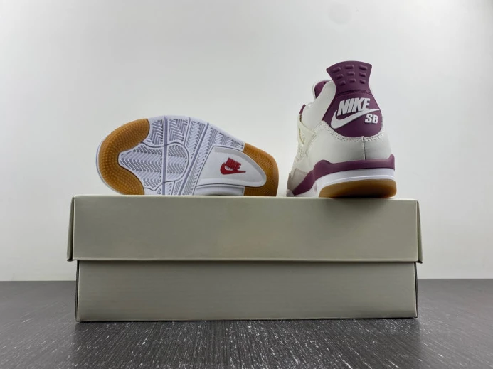 SB x Jordan 4 Sapphire Red DR5415- SmartChoice 555