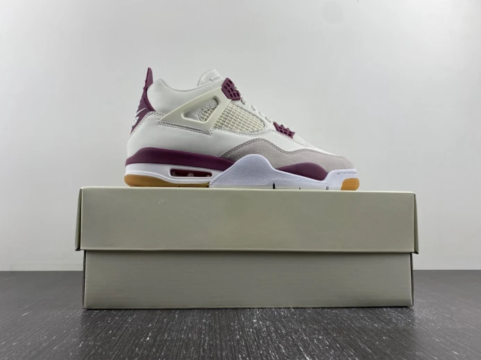 SB x Jordan 4 Sapphire Red DR5415- SmartChoice 555