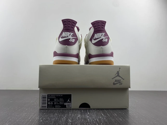 SB x Jordan 4 Sapphire Red DR5415- SmartChoice 555