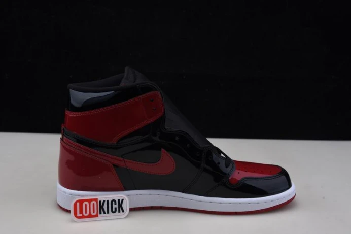SmartChoice Air Jordan 1 High OG Bred Patent 555088- 807