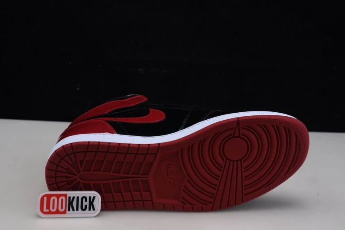 SmartChoice Air Jordan 1 High OG Bred Patent 555088- 807