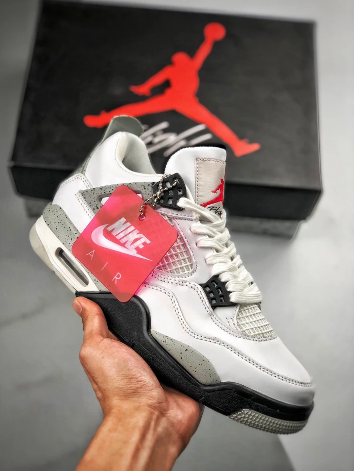 SmartChoice Air Jordan 4 OG White Cement 840606-192 (nike) 1033
