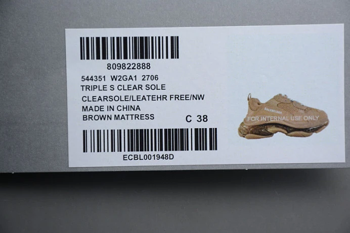 SmartChoice BLCG TRIPLE S SNEAKER 2495