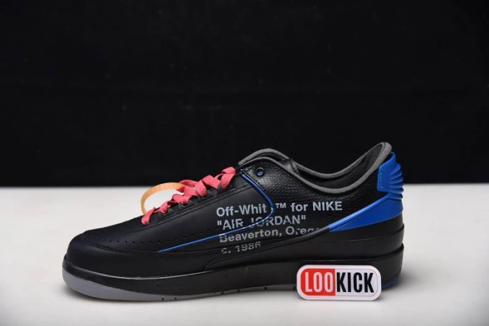 SmartChoice Jordan 2 Retro Low SP Off-White Black Blue DJ4375- 502