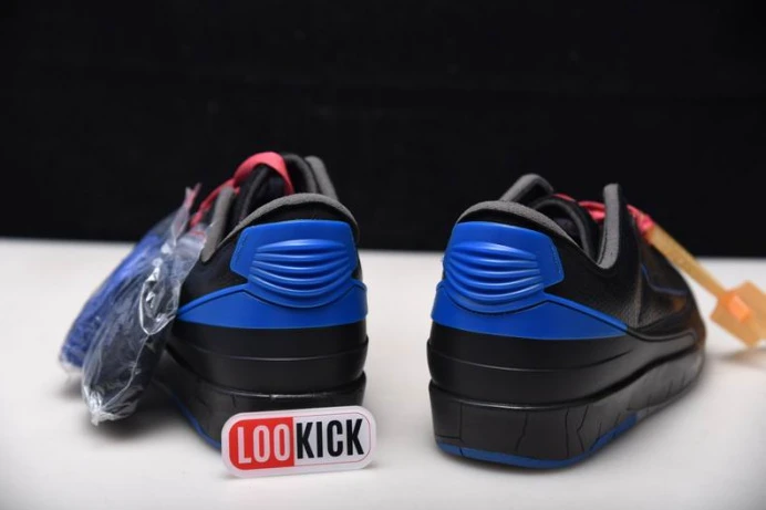 SmartChoice Jordan 2 Retro Low SP Off-White Black Blue DJ4375- 502