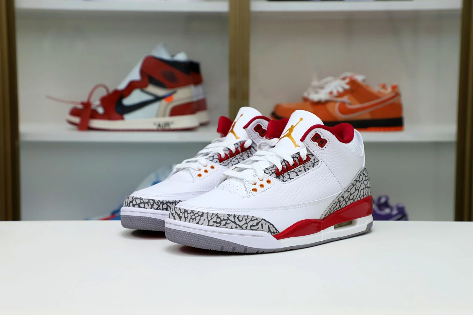 SmartChoice Kimikick Air Jordan 3 Retro  Cardinal Red(CT8532-126） 1941