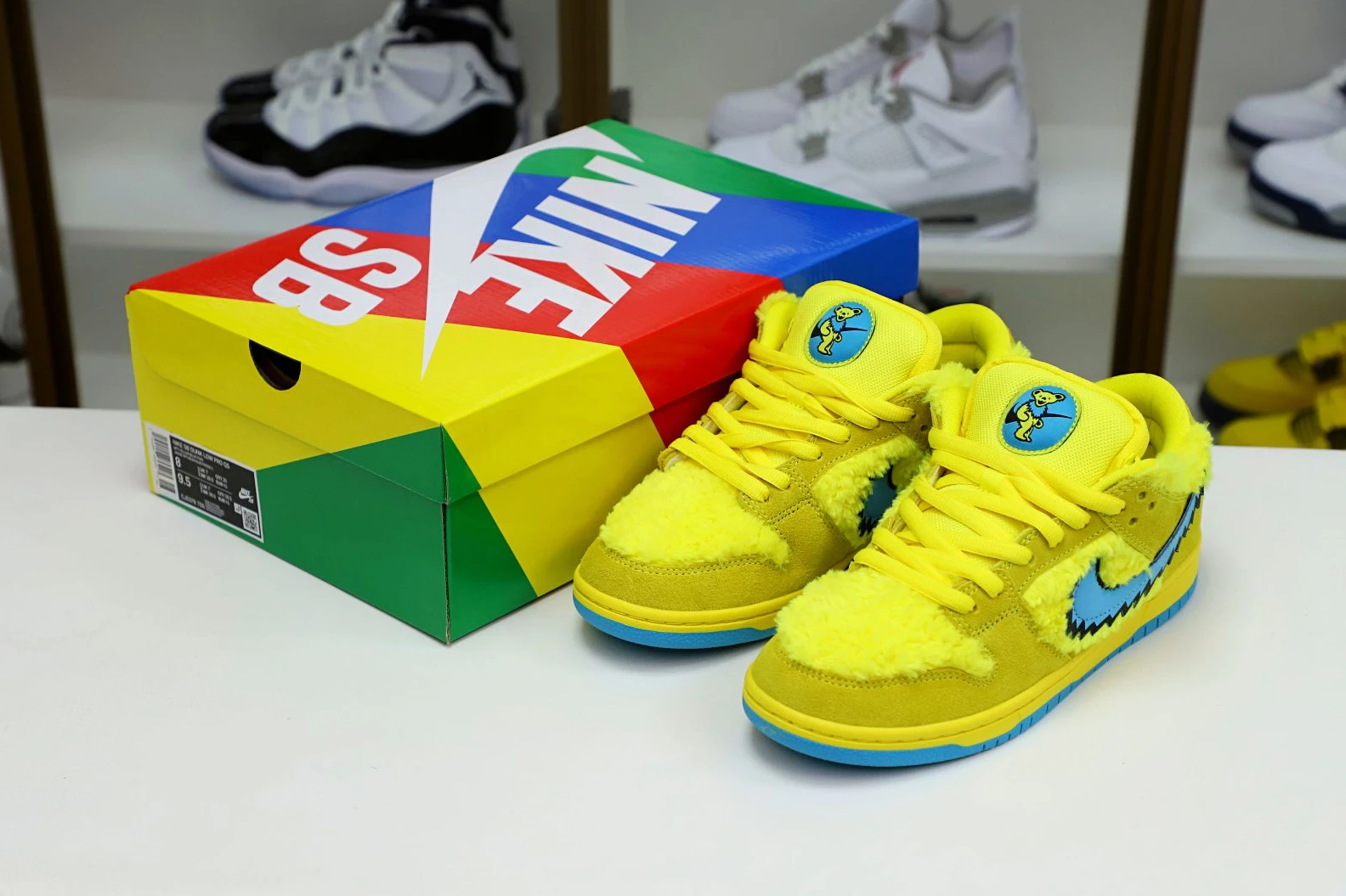 SmartChoice Kimikick GRATEFUL DEAD X DUNK LOW SB YELLOW 3490