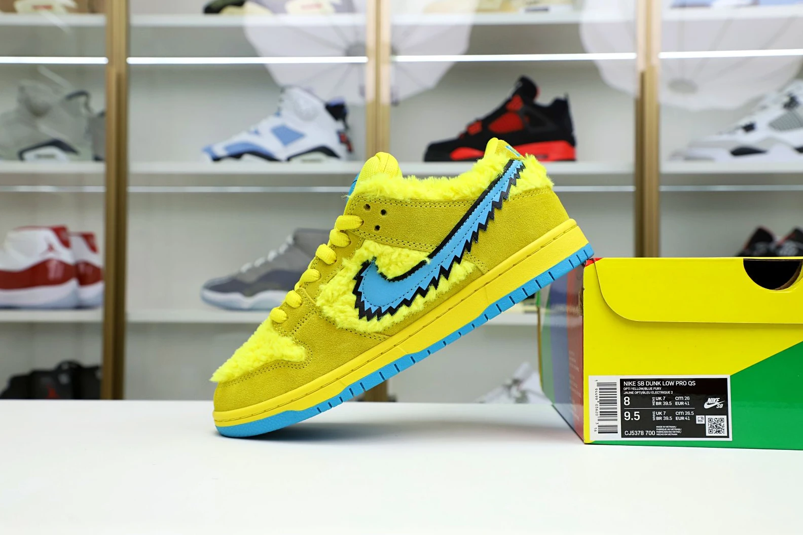 SmartChoice Kimikick GRATEFUL DEAD X DUNK LOW SB YELLOW 3490