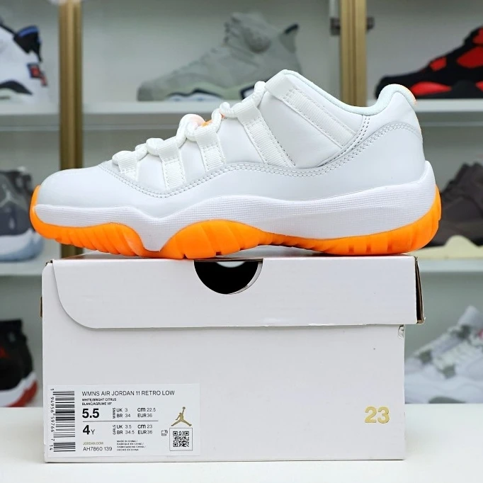 SmartChoice Kimikick WMNS AIR JORDAN 11 RETRO LOW 'BRIGHT CITRUS' 2015
