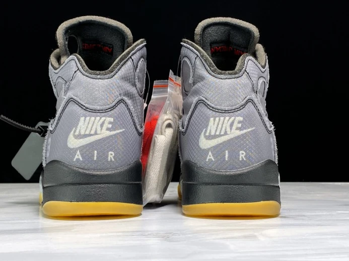 SmartChoice Off-White x Air Jordan 5 Black CT8480- 1088