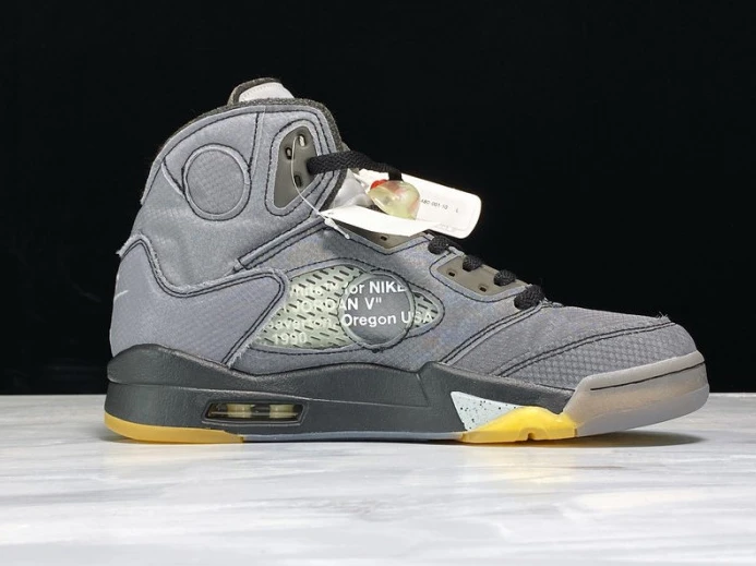 SmartChoice Off-White x Air Jordan 5 Black CT8480- 1088