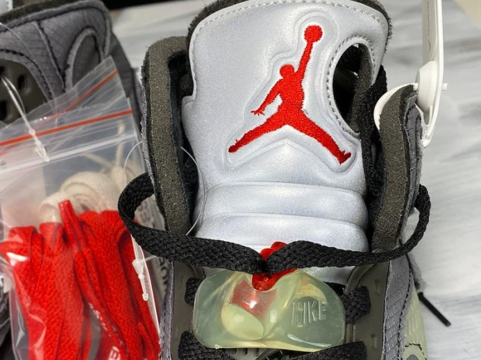SmartChoice Off-White x Air Jordan 5 Black CT8480- 1088