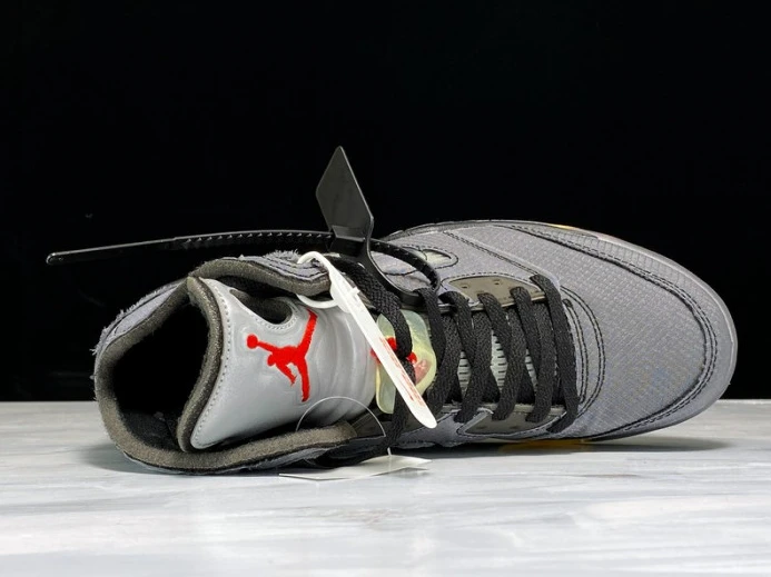 SmartChoice Off-White x Air Jordan 5 Black CT8480- 1088