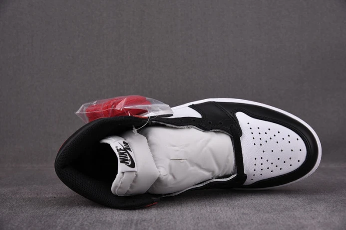 SmartChoice air jordan 1 high og “black toe” white  black-varsity red 555088- 1347