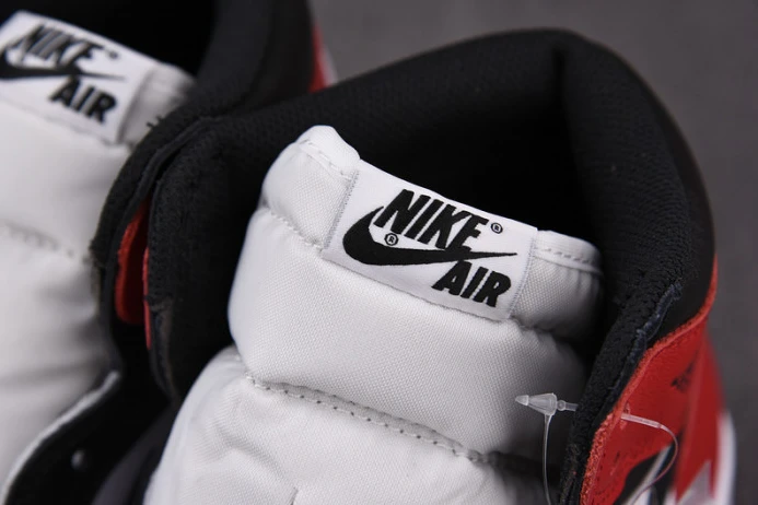 SmartChoice air jordan 1 high og “black toe” white  black-varsity red 555088- 1347