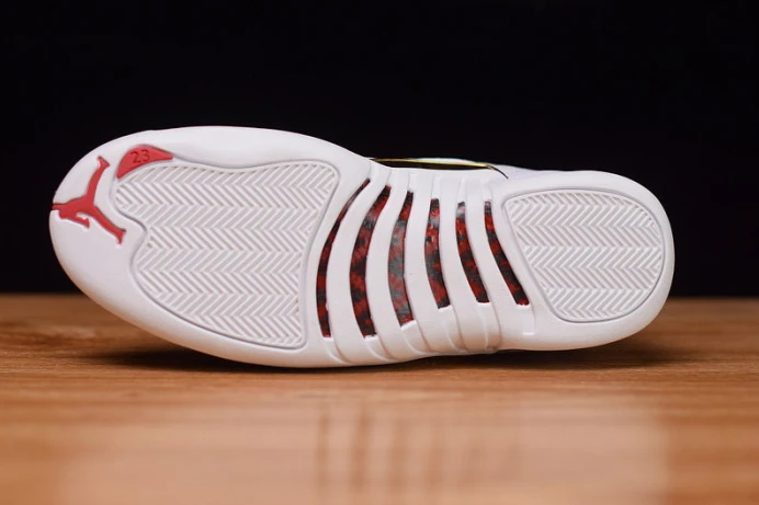 SmartChoice air jordan 12 fiba white university red 130690- 1688