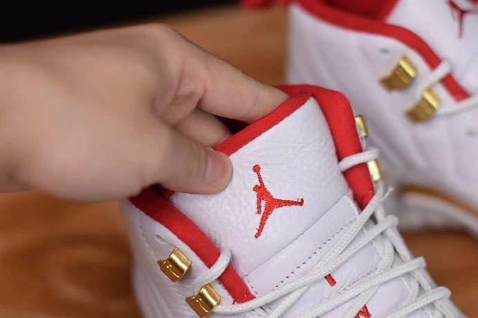 SmartChoice air jordan 12 fiba white university red 130690- 1688